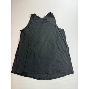 Lululemon Athletica Black Workout Tank Top Racerback Size 8 Athleisure